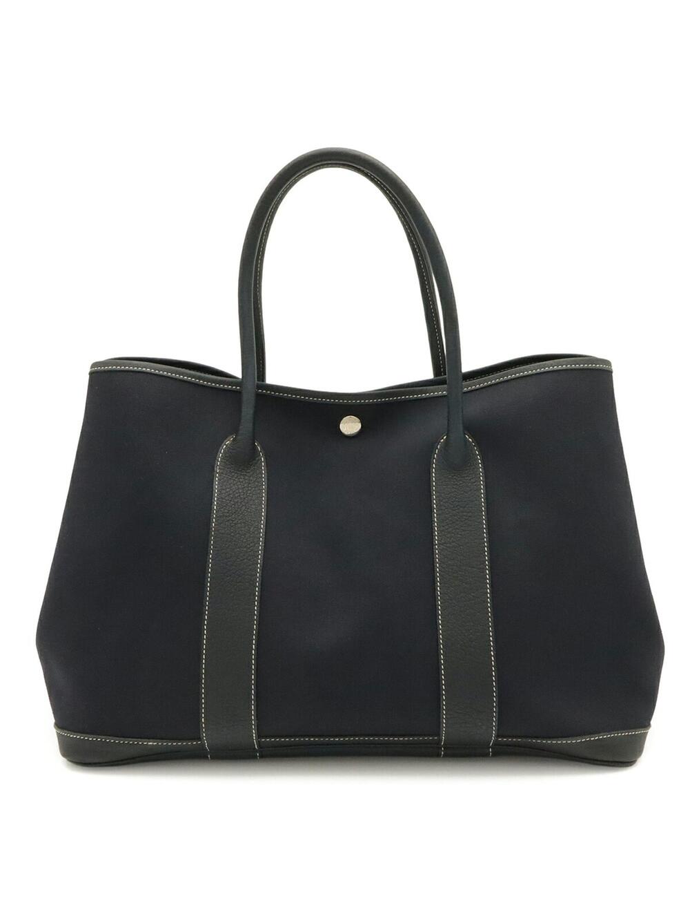 Hermes Garden Party Tote Toile And #366853H22B